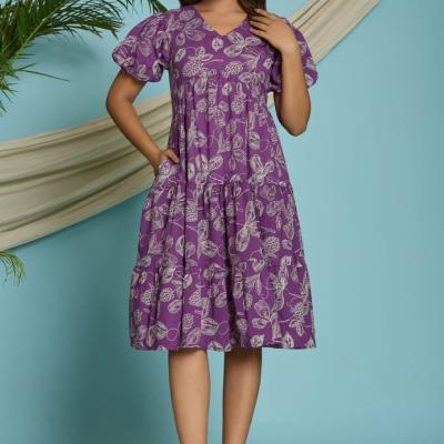 Cotton 60-60 Printed Women's Tunic