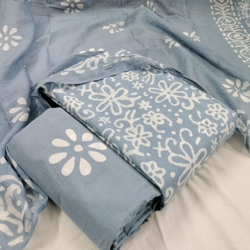 Samanwi - Cotton Printed Unstitched Suit Set