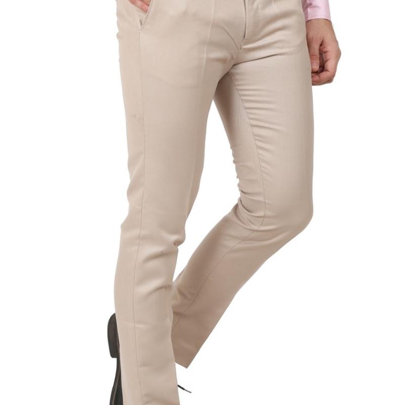 Cotton Blend Men's Formal Pant