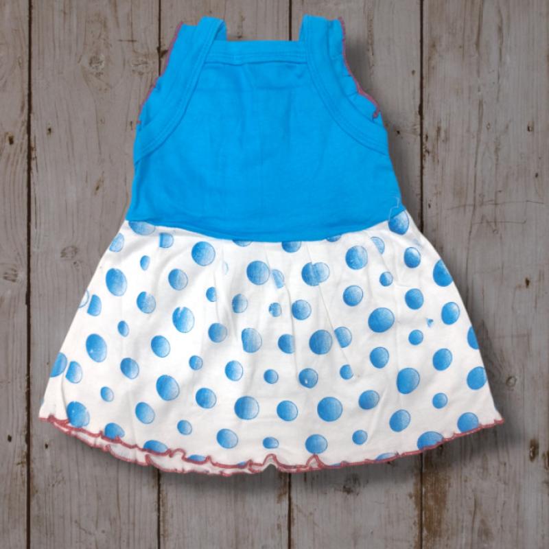 Aaron - Assorted 18 Pieces Of Cotton Hosiery Frock Set For Girls