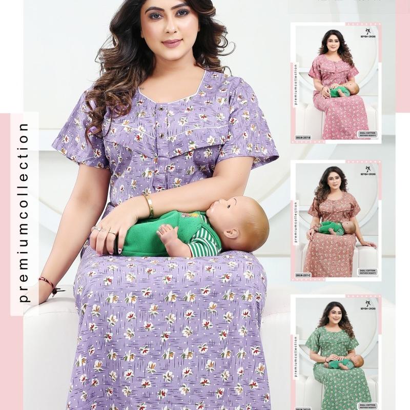 Missy - Dull Cotton Mother Nighty Gown