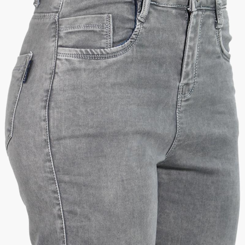 Mou - Womens Denim Cargo Jeans