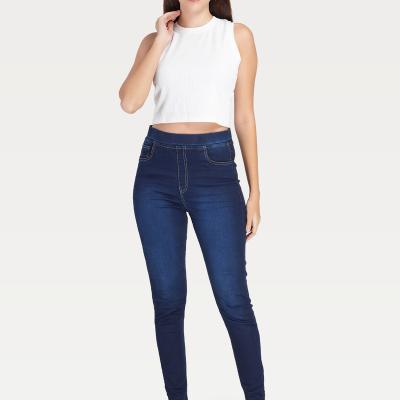Mou - Denim Fix Elastic Jegging For Women