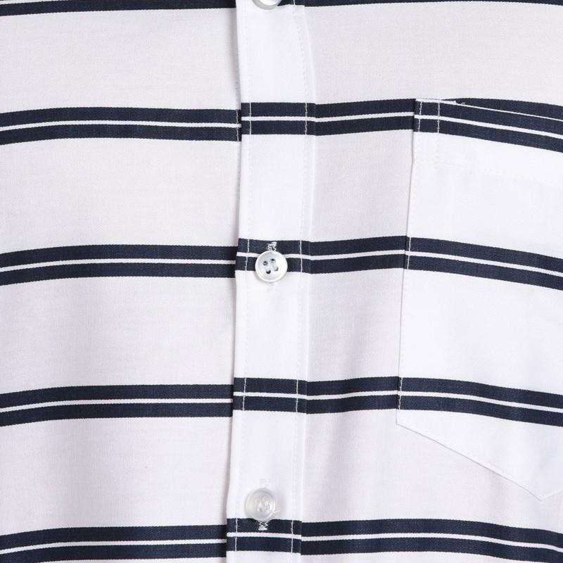 Radha - Cotton Dobby Stripes Mens Shirt