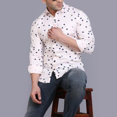 Radha - Cotton Full Sleeve Printed Men's Shirt