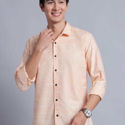 Radha - Casual Stylish Cotton Blend Solid Shirt For Men