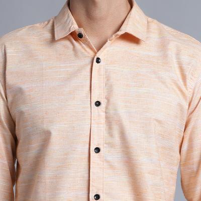 Radha - Casual Stylish Cotton Blend Solid Shirt For Men