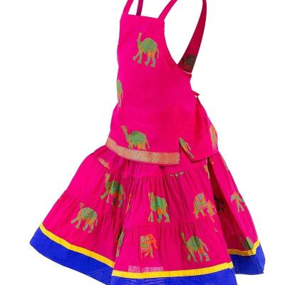 Moni - Cotton Printed Lehenga Choli