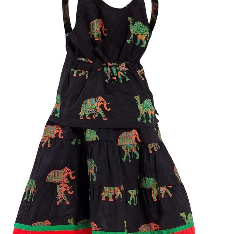Moni - Cotton Printed Lehenga Choli