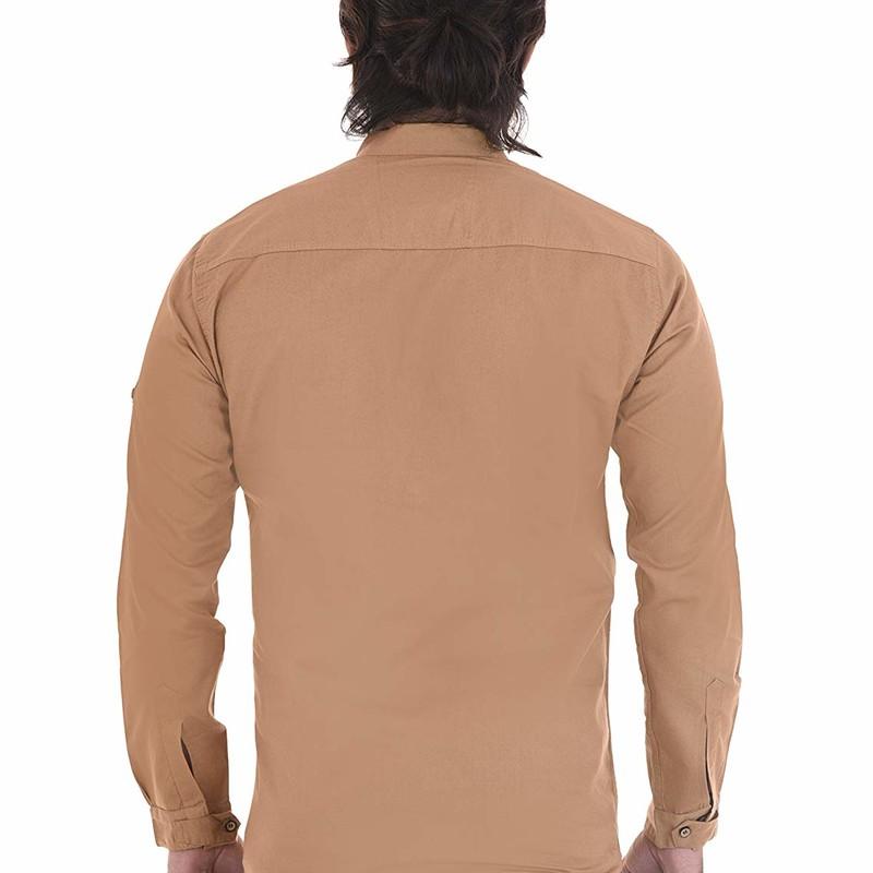 Moni - Cotton Solid Men's Short Kurta