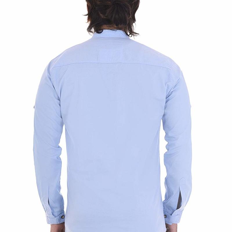 Moni - Cotton Solid Men's Short Kurta