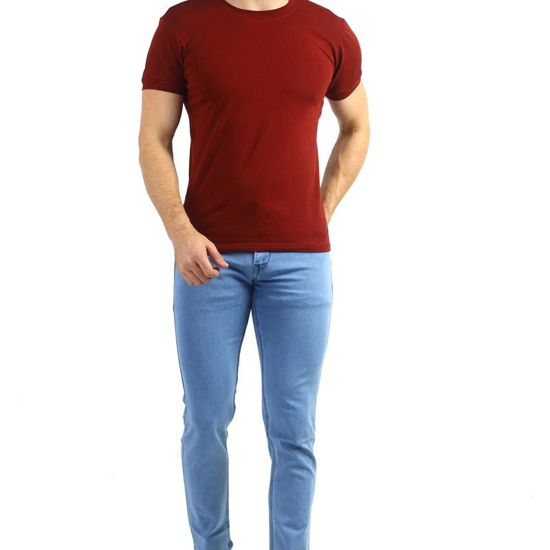 Mou - Regular Fit Basic Denim Jeans For Men