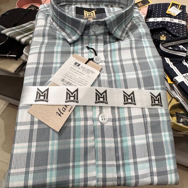Radha - Cotton Cheakered Shirt for Men